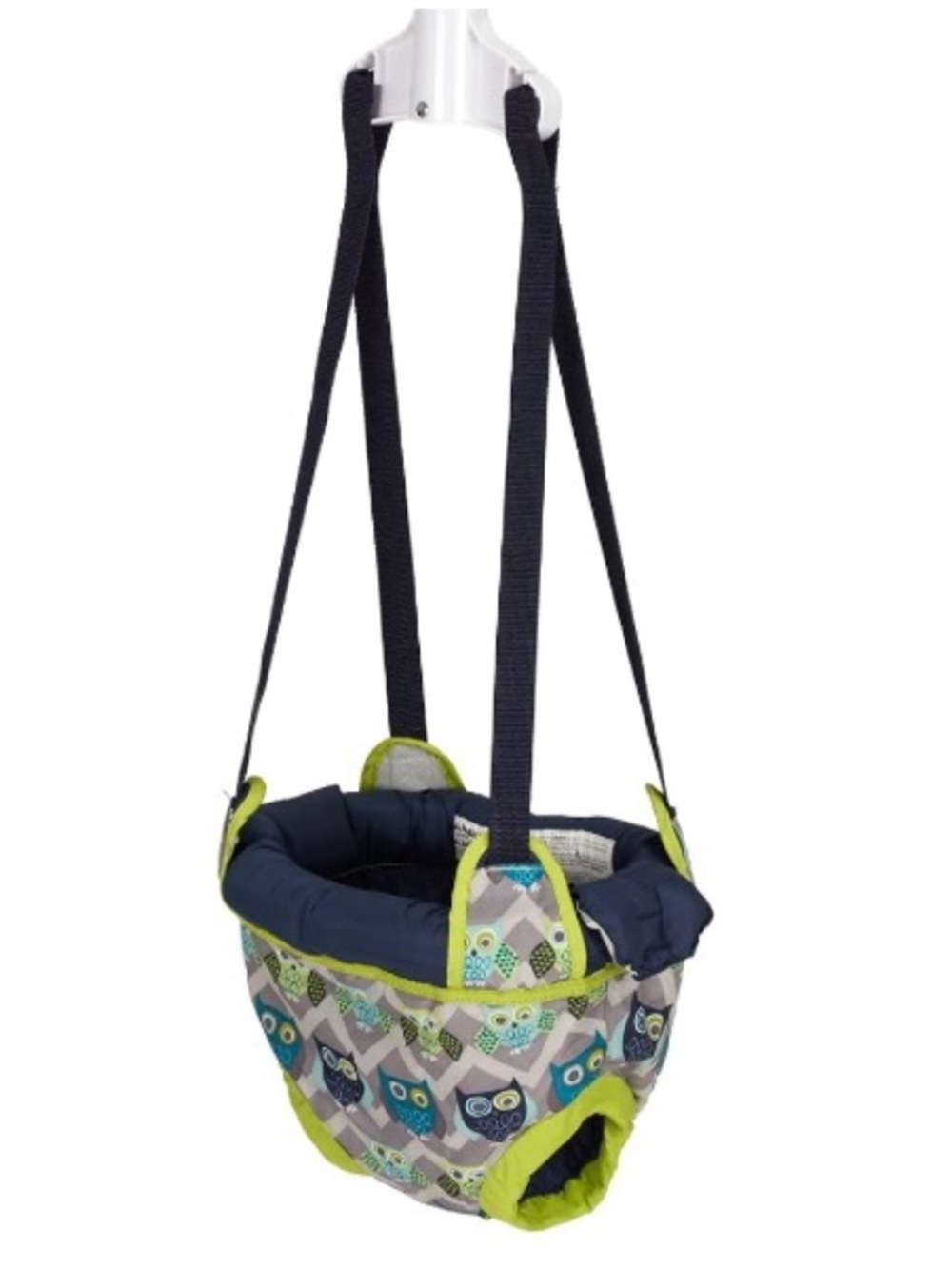 Evenflo Exersaucer Door Jumper Entertainment & Exercise for Baby Blue Owl